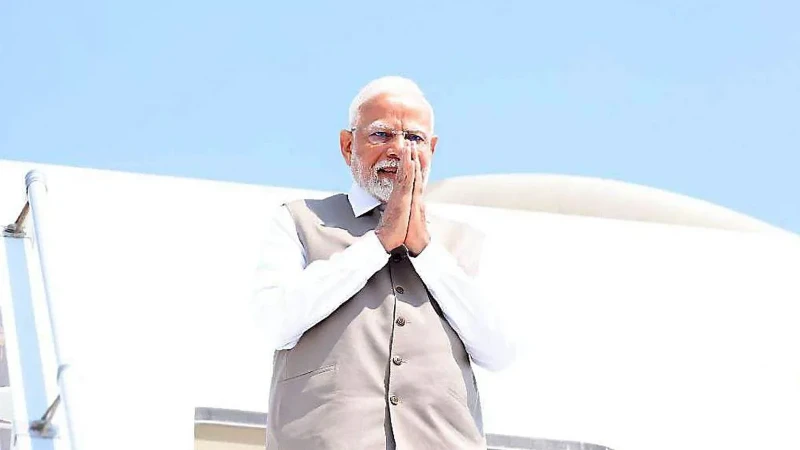PM Modi Lands in Canada to Attend G7 Summit PM Modi Lands in Canada to Attend G7 Summit